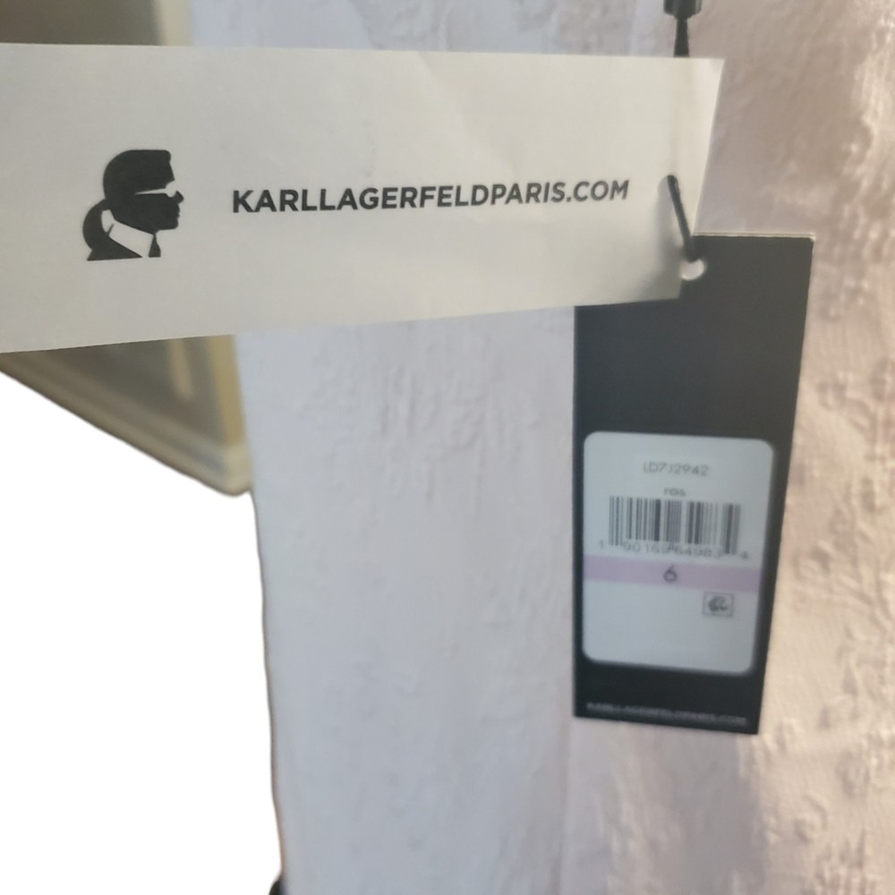 Karl Lagerfeld Baby Pink Formal Dress Size 6 - Picture 12 of 12